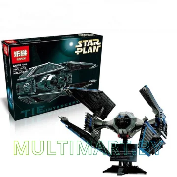 Конструктор Lepin 05044 Перехватчик TIE (703 детали) картинка 2